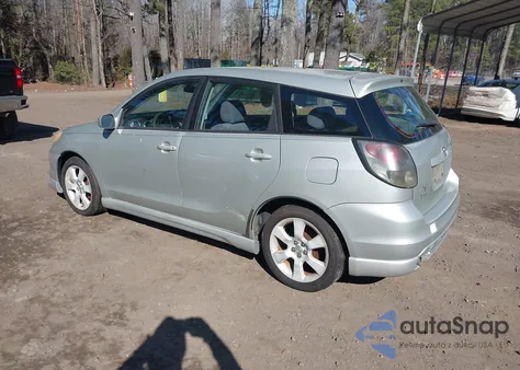 2003 Toyota Matrix Xrs from USA, damaged, VIN 2T1KY38E23C116071